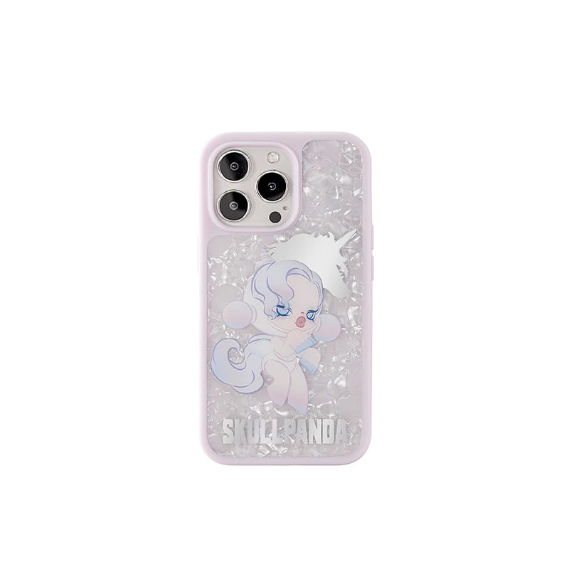 POP MART Skullpanda The Mare of Animals Series - Case for iPhone 13 Pro/iPhone 13 Pro Max (The Unicorn)