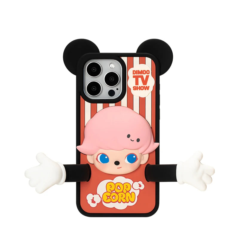 POP MART DIMOO WORLD × DISNEY Series-Phone Case for iPhone 15 Pro Max/16 Pro/16 Pro Max