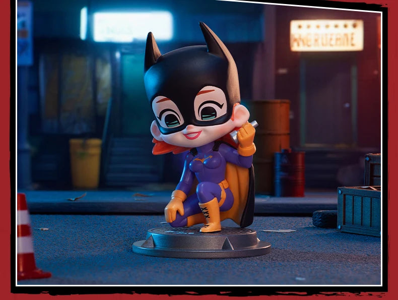 POP MART DC Gotham City Series Mystery Box 1PC/12PCS Blind Box POPMART Action Figure BATMAN HARLY QUINN JOKER JUSTICE LEAGUE