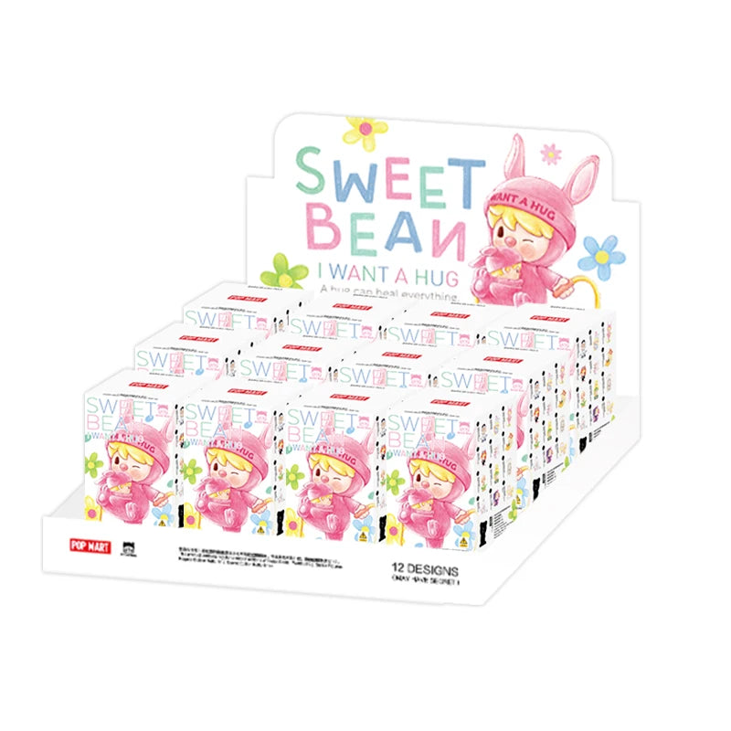 POP MART Sweet Bean I Want a Hug Series Figures 1PC/12PCS Blind Box POPMART