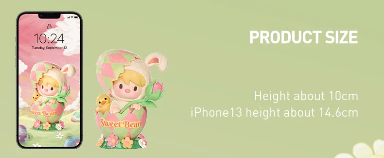 POP MART Sweet Bean Easter Bunny Figure Limited to 2pcs per Order