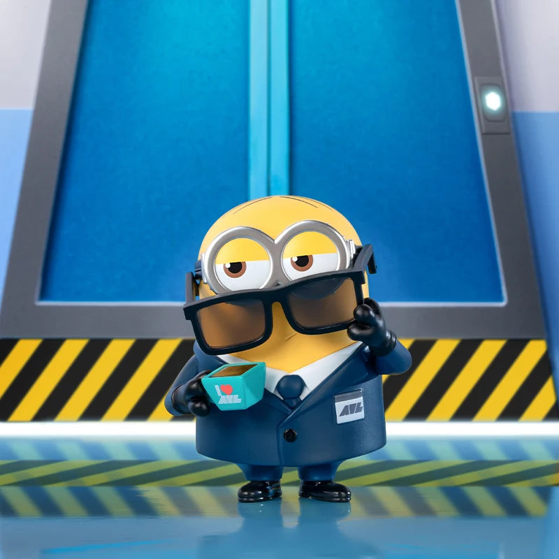 POP MART Universal Despicable Me 4 Series Mystery Box 1PC/12PCS POPMART Minions Blind Box Action Figure Cute Toy Birthday Gift