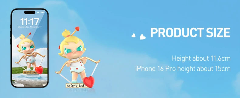 POP MART Baby Molly Little God of Love Figure Limited to 2pcs per Order