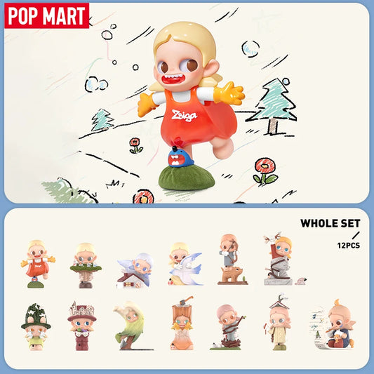 POP MART Zsiga Borderline Drifter Series Figures 1PC/12PCS Blind Box POPMART