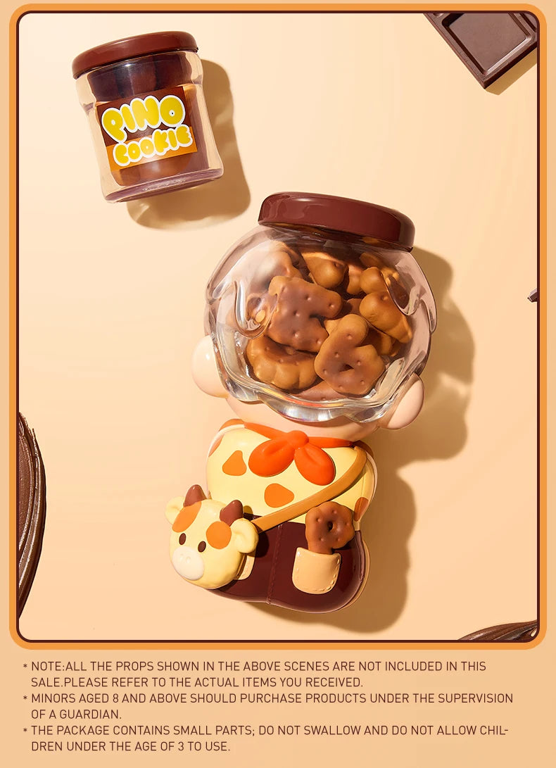 POP MART PINO JELLY Chocolate Cookie Figurine