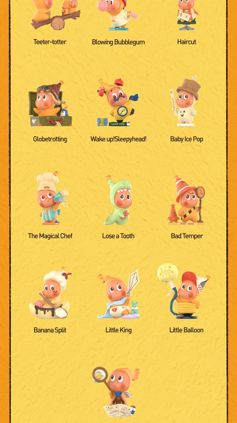 POP MART Twinkle Twinkle Be a Little Star Series Figures 1PC/12PCS Blind Box POPMART