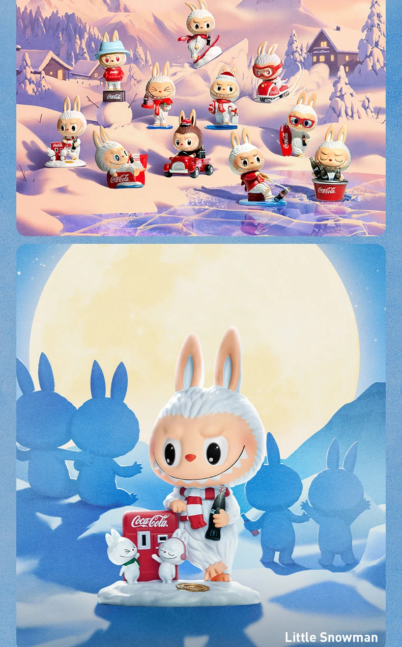 POP MART THE MONSTERS COCA-COLA Series Figures 1PC/10PCS POPMART LABUBU Blind Box