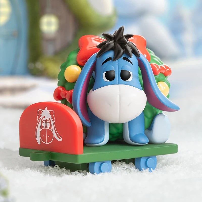 POP MART Disney Winnie the Pooh Gift Giving Series Figures Mystery Box 1PC/9PCS POPMART Blind Box