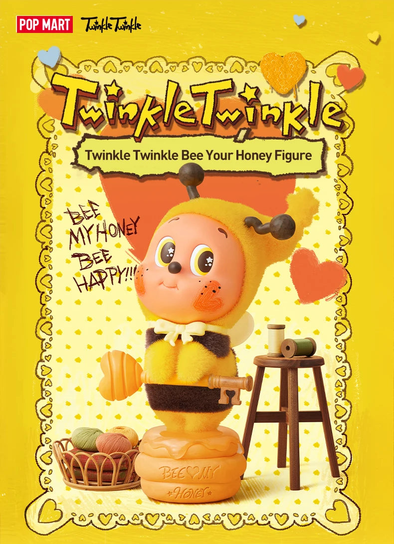 POP MART TwinkleTwinkle Bee Your Honey Figure Limited to 2pcs per Order