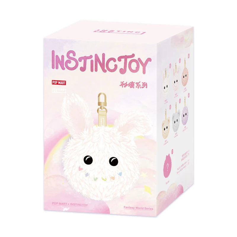 POP MART INSTINCTOY Fantasy World Series - Plush Blind Box 1PC/6PCS Mystery Box