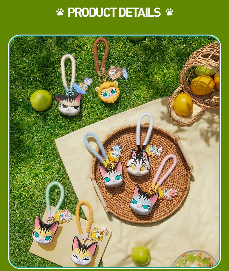 POP MART THE MONSTERS Baby Molly & Baby Tabby Series-Pinch Pendant Blind Box 1PC/6PCS Blind Box