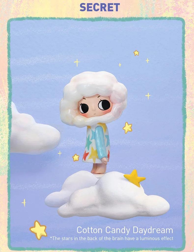 POP MART Nyota's Fluffy Life Series Mystery Box 1PC/12PCS POPMART Blind Box Action Figure Cute Toy Birthday Gift