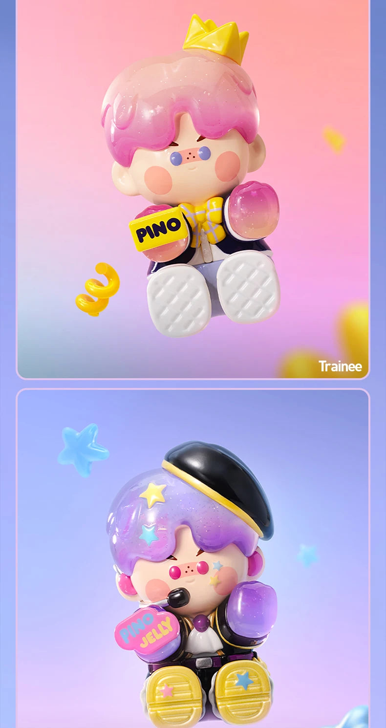 POP MART PINO JELLY Star Project Series Figures POPMART Blind Box Action Figure