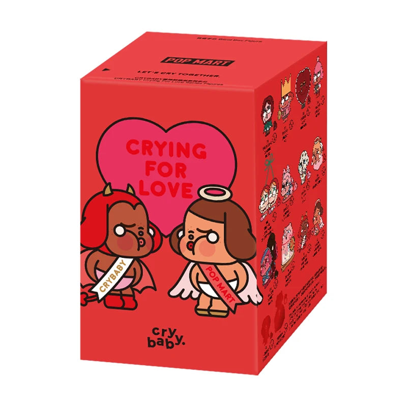 POP MART CRYBABY Crying For Love Series Figures 1PC/12PCS Blind Box POPMART