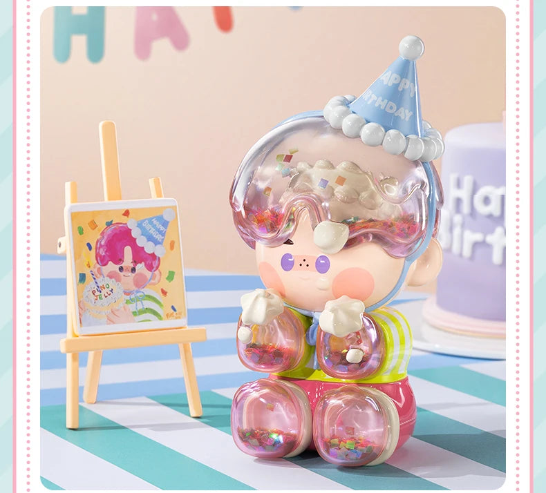 POP MART PINO JELLY Birthday Bash Figurine 200% Figurine