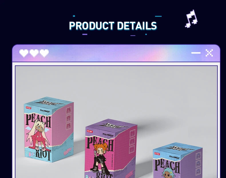 POP MART Lil Peach Riot: Loading! Series - Key Chain