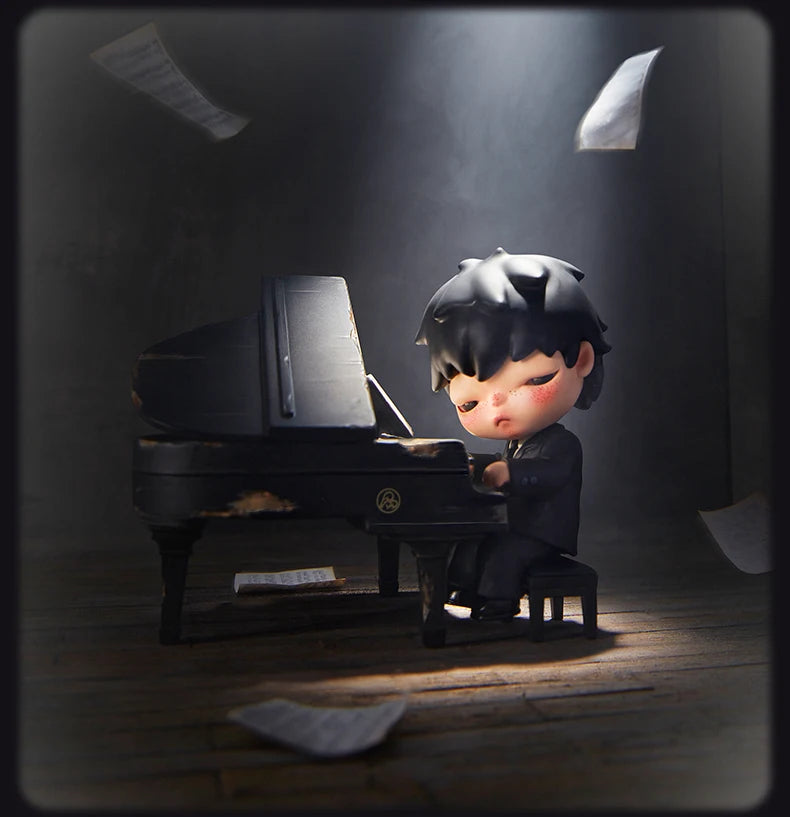 POP MART Hirono The Pianist Figure Limited Edition Limited to 2pcs per order