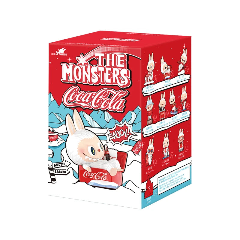 POP MART THE MONSTERS COCA-COLA Series Figures 1PC/10PCS POPMART LABUBU Blind Box
