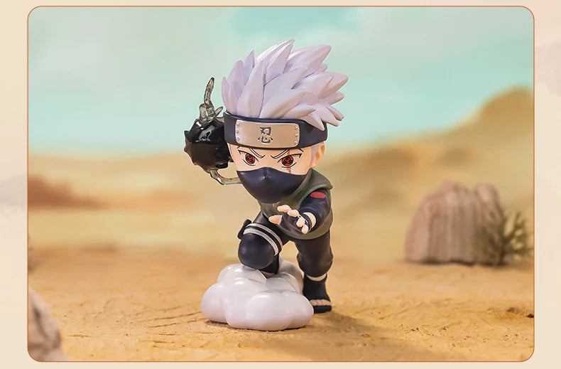 POP MART NARUTO NINKAI TAISEN Series Mystery Box 1PC/12PCS POPMART Blind Box Anime Action Figure