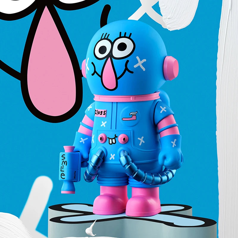 POP MART MEGA SPACE MOLLY 400% JON BURGERMAN SPACE CADETS Series Limited Edition 1PC/6PCS POPMART Blind Box Figure