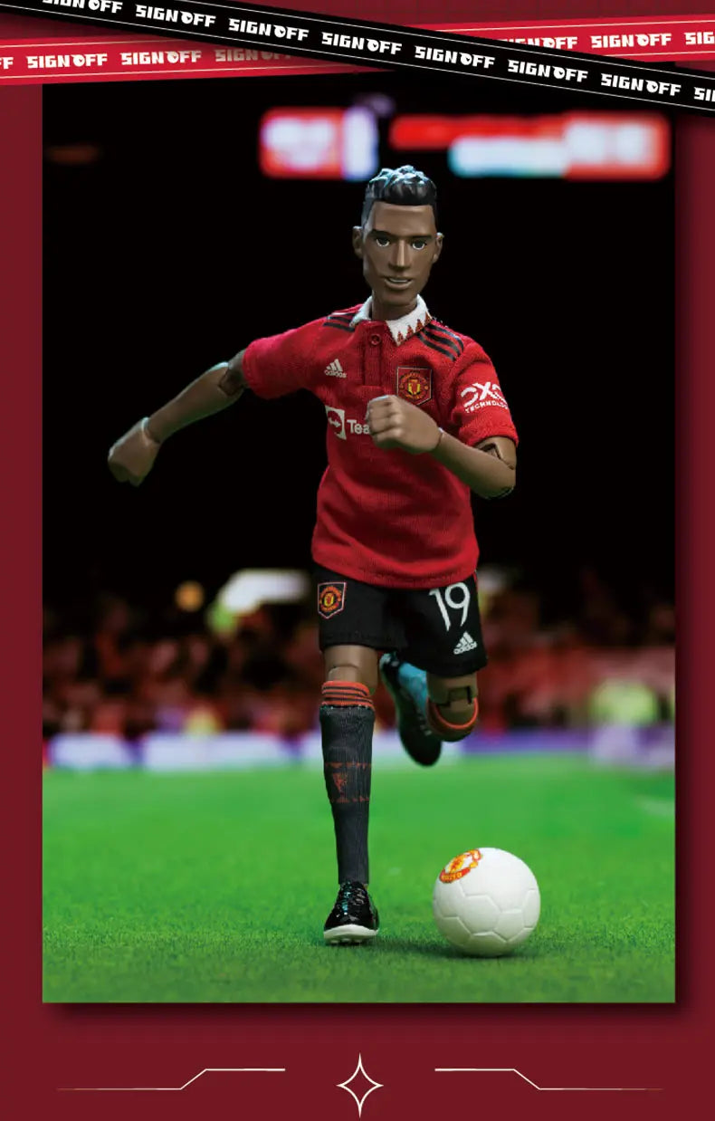 SIGNOFF X ZEROWORKS MANCHESTER UNITED COLLECTIBLE ACTION FIGURE Ball-jointed Doll