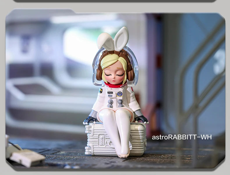 POP MART COOLABO SPACEHOOD SERIES Mystery Box 1PC/9PC Blind Box Action Figure Birthday Gift Kid Toy