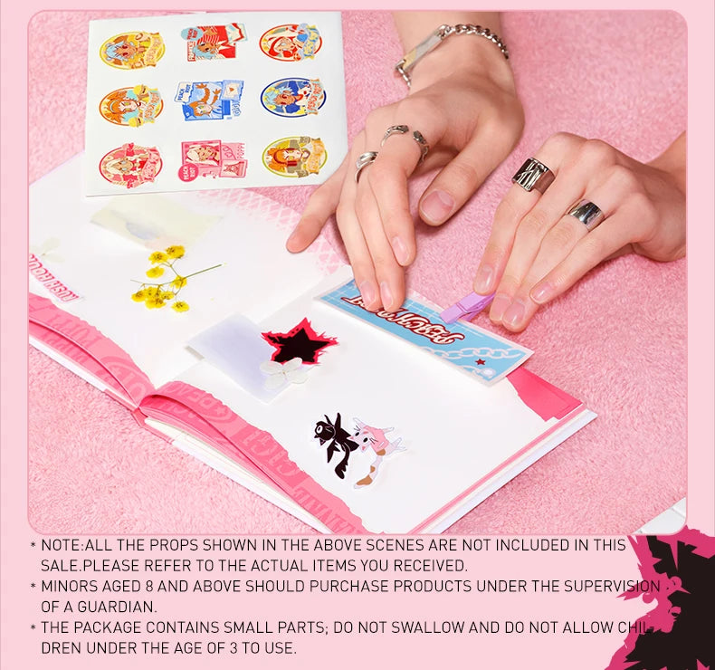 POP MART Peach Riot Rush Hour Series-Notebook