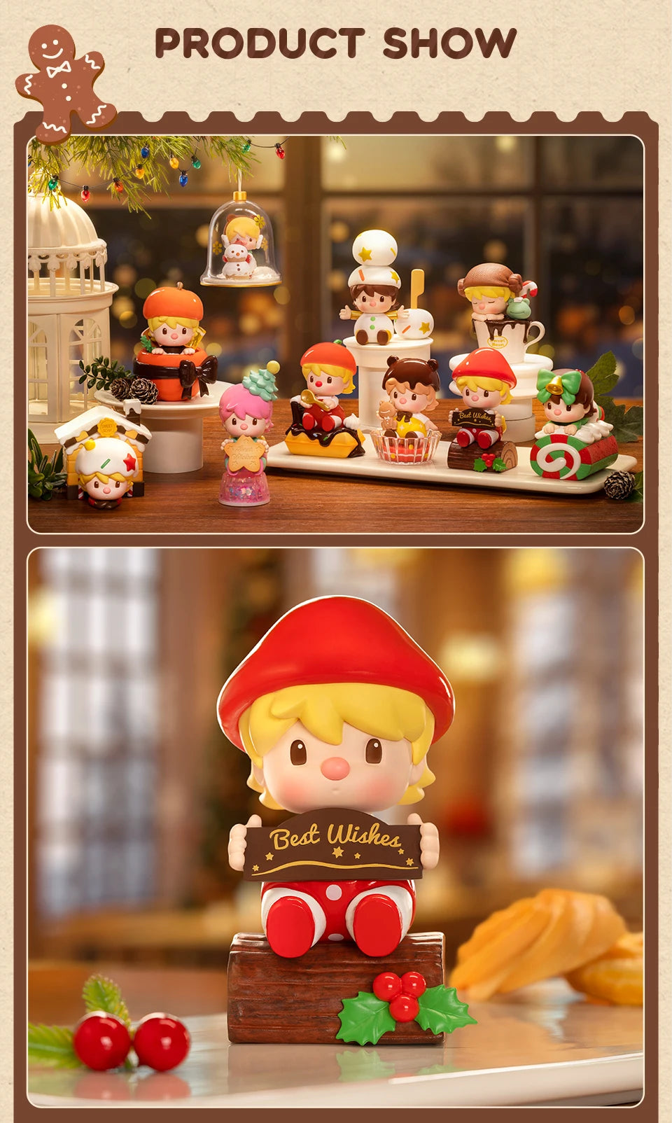 POP MART Sweet Bean Frozen Time Dessert Box Series Figures