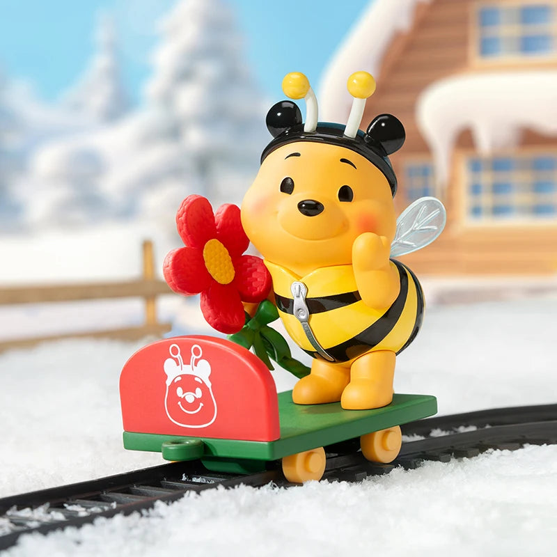 POP MART Disney Winnie the Pooh Gift Giving Series Figures Mystery Box 1PC/9PCS POPMART Blind Box