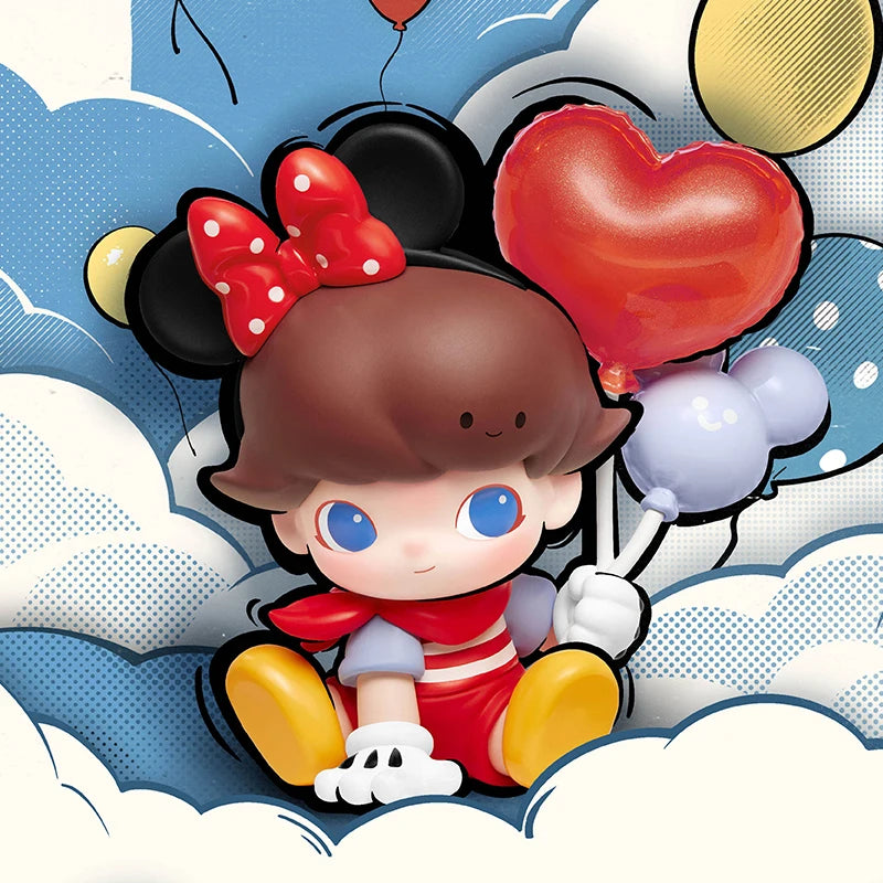 POP MART DIMOO WORLD × DISNEY Series Figures Blind Box 1PC/12PCS Mystery Box