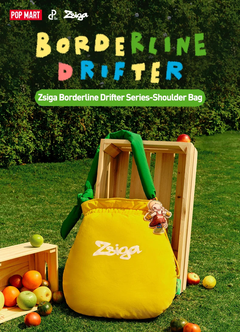 POP MART Zsiga Borderline Drifter Series-Shoulder Bag