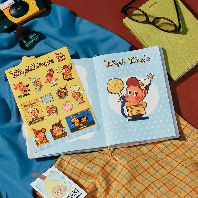 POP MART Twinkle Twinkle Be a Little Star Series-Plush Handbooks