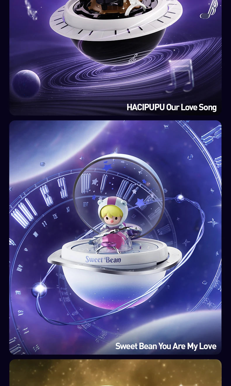 POP MART Romantic Ring Box Series 3 Scene Sets Mystery Box 1PC/10PCS POPMART Blind Box Cute Collectible Art Toy