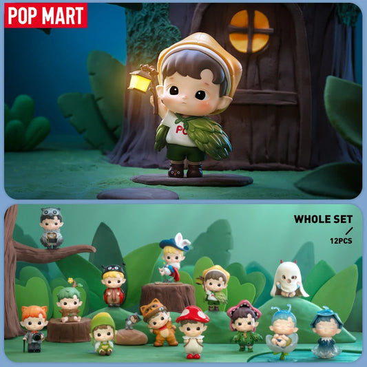 POP MART HACIPUPU Adventures In The Woods Series Mystery Box 1PC/12PCS POPMART Blind Box Cute Toy Action Figure