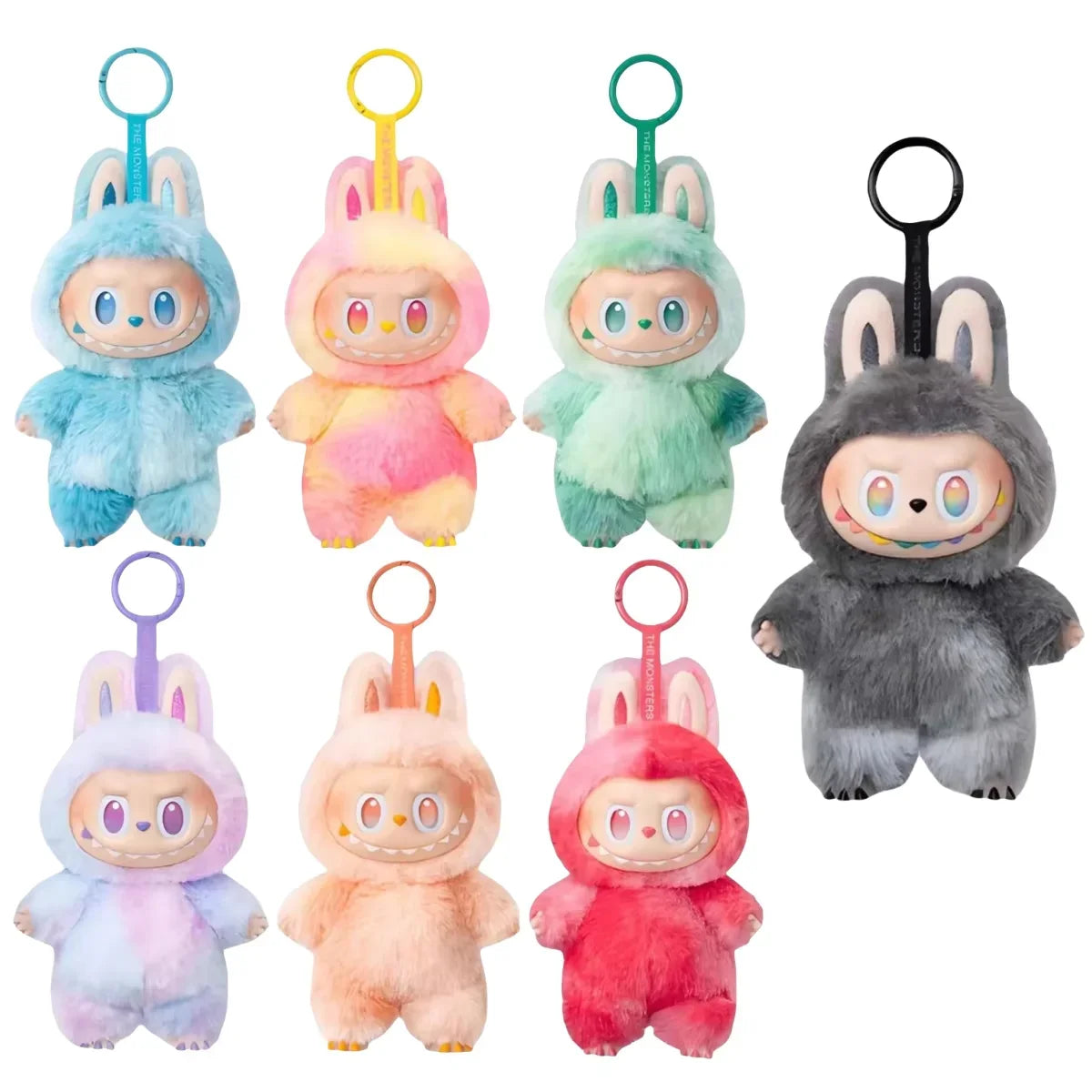 Labubu Heartbeat Macaron Monster Face Blind Box Figurine