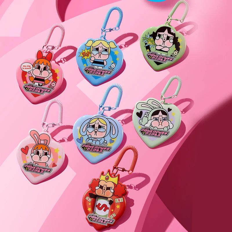 POP MART CRYBABY x Powerpuff Girls Series - Card Holder Mystery Box 1PC/6PCS Blind Box