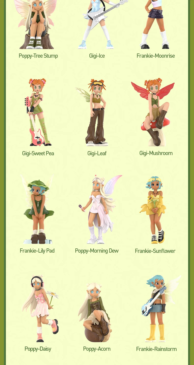 POP MART Peach Riot Punk Fairy Series Mystery Box 1PC/12PCS POPMART Blind Box Action Figure Cute Toy