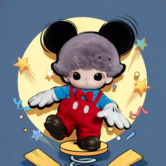 POP MART DIMOO WORLD × DISNEY Series-Mickey Vinyl Plush Bag