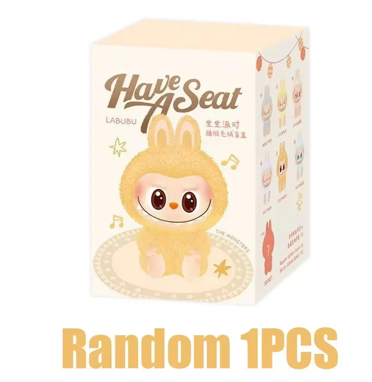 Labubu Heartbeat Macaron Monster Face Blind Box Figurine