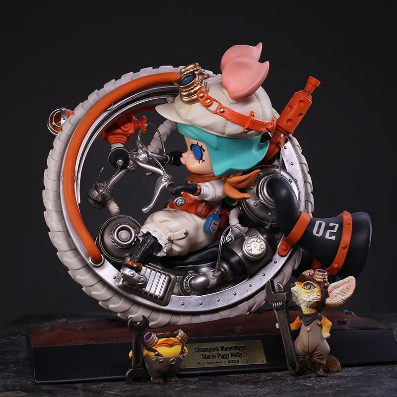 POP MART STEAMPUNK MONOWHEEL STORM PIGGY MOLLY - SPECIAL EDITION Limited to 1PC per user ID