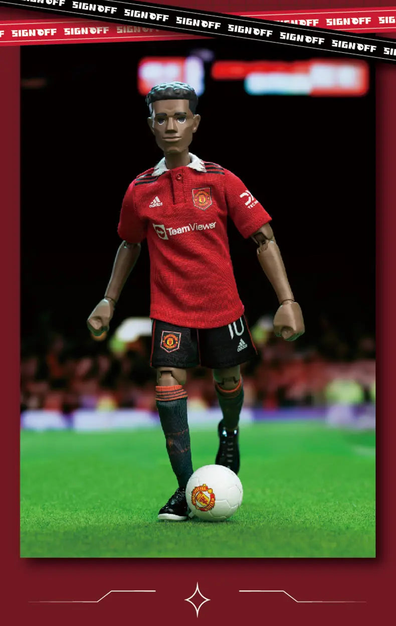 SIGNOFF X ZEROWORKS MANCHESTER UNITED COLLECTIBLE ACTION FIGURE Ball-jointed Doll