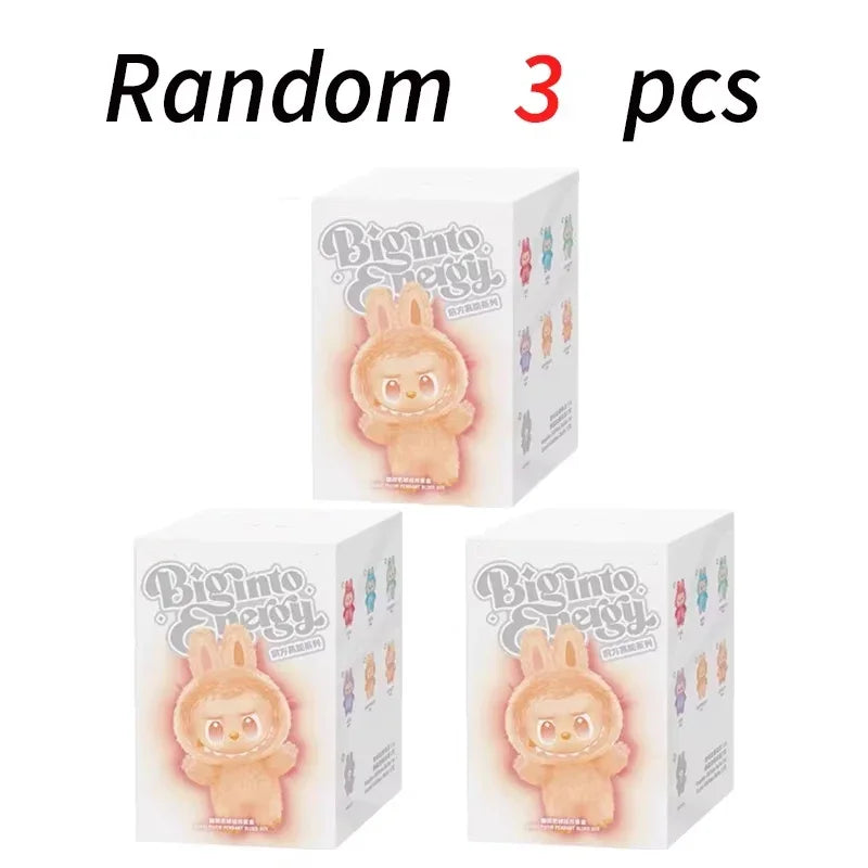 Labubu Heartbeat Macaron Monster Face Blind Box Figurine