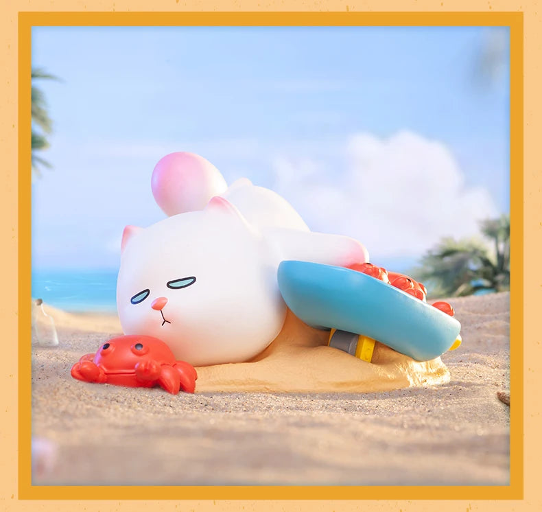POP MART ViViCat Holiday Series Mystery Box 1PC/9PCS Blind Box POPMART Action Figurine Cute Cat Kids Toy