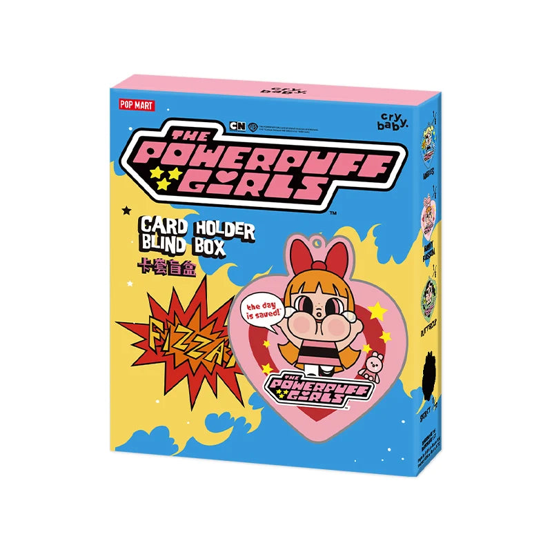 POP MART CRYBABY x Powerpuff Girls Series - Card Holder Mystery Box 1PC/6PCS Blind Box