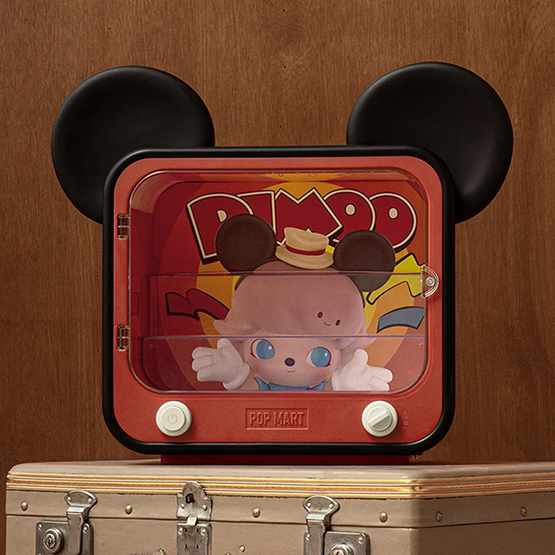 POP MART DIMOO WORLD × DISNEY Series-TV Set Luminous Display Container