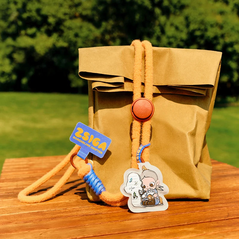 POP MART Zsiga Borderline Drifter Series-Phone Charm Blind Box Mystery Box 1PC/6PCS Blind Box