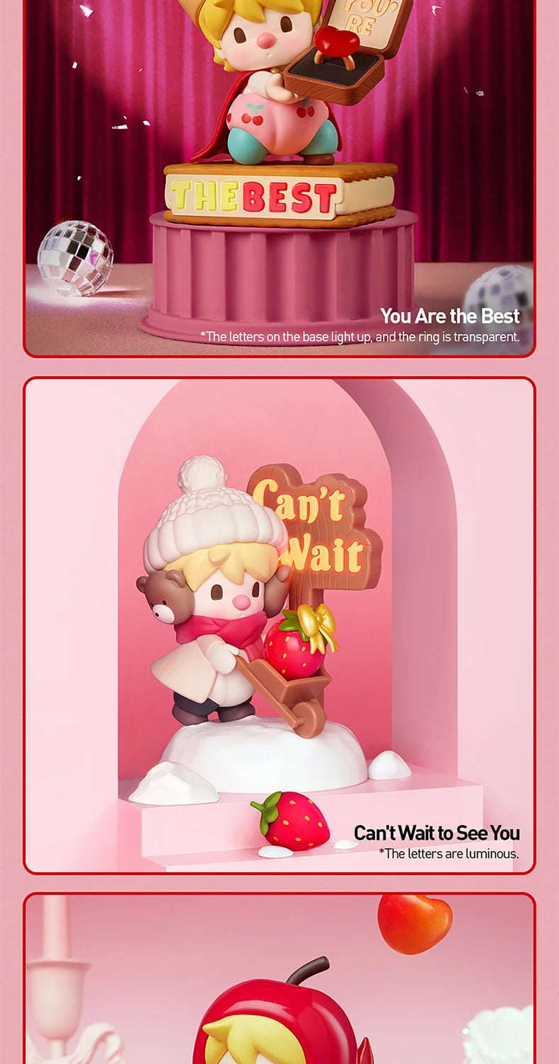 POP MART Sweet Bean The Language of Love Series Figures 1PC/12PCS POPMART Blind Box Figure