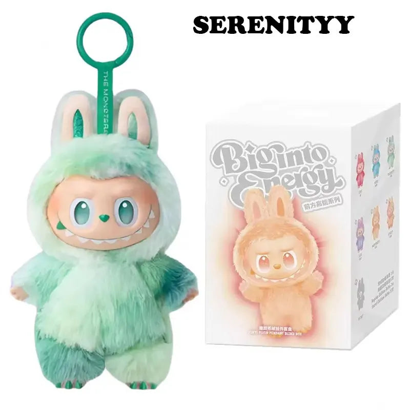 Labubu Heartbeat Macaron Monster Face Blind Box Figurine