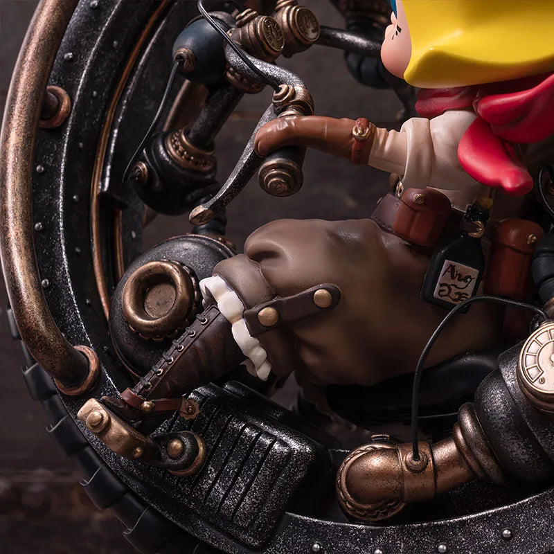 POP MART STEAMPUNK MONOWHEELL STORM PIGGY MOLLY Limited Edition Limited to 1PC per User ID
