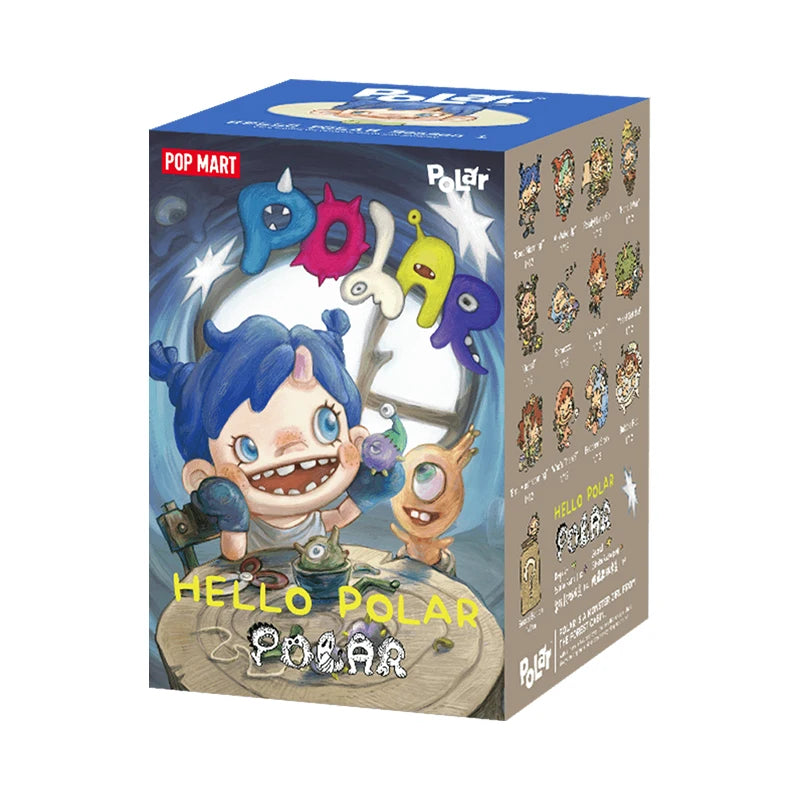 POP MART POLAR - HELLO POLAR Season 1 Series Figures Mystery Box 1PC/12PCS POPMART Blind Box Figure